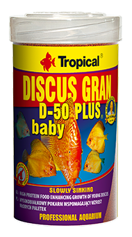 Tropical Discus Gran D-50 Plus Baby Lösvikt