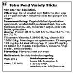 Tetra Pond Variety Sticks  1 liter Lösvikt - 2
