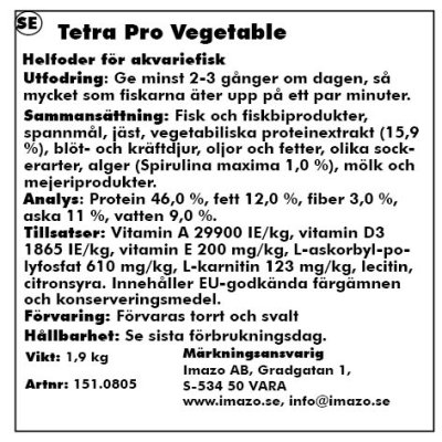 Tetra Pro Algae Lösvikt - 3
