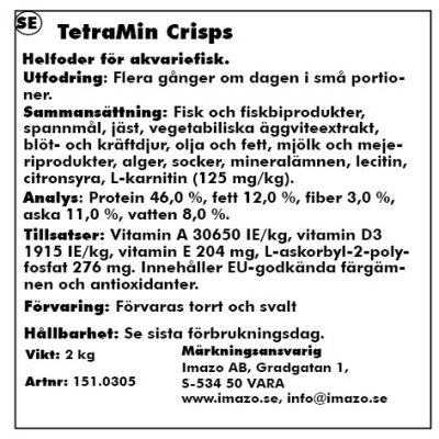 TetraMin Pro Crisps Lösvikt - 3