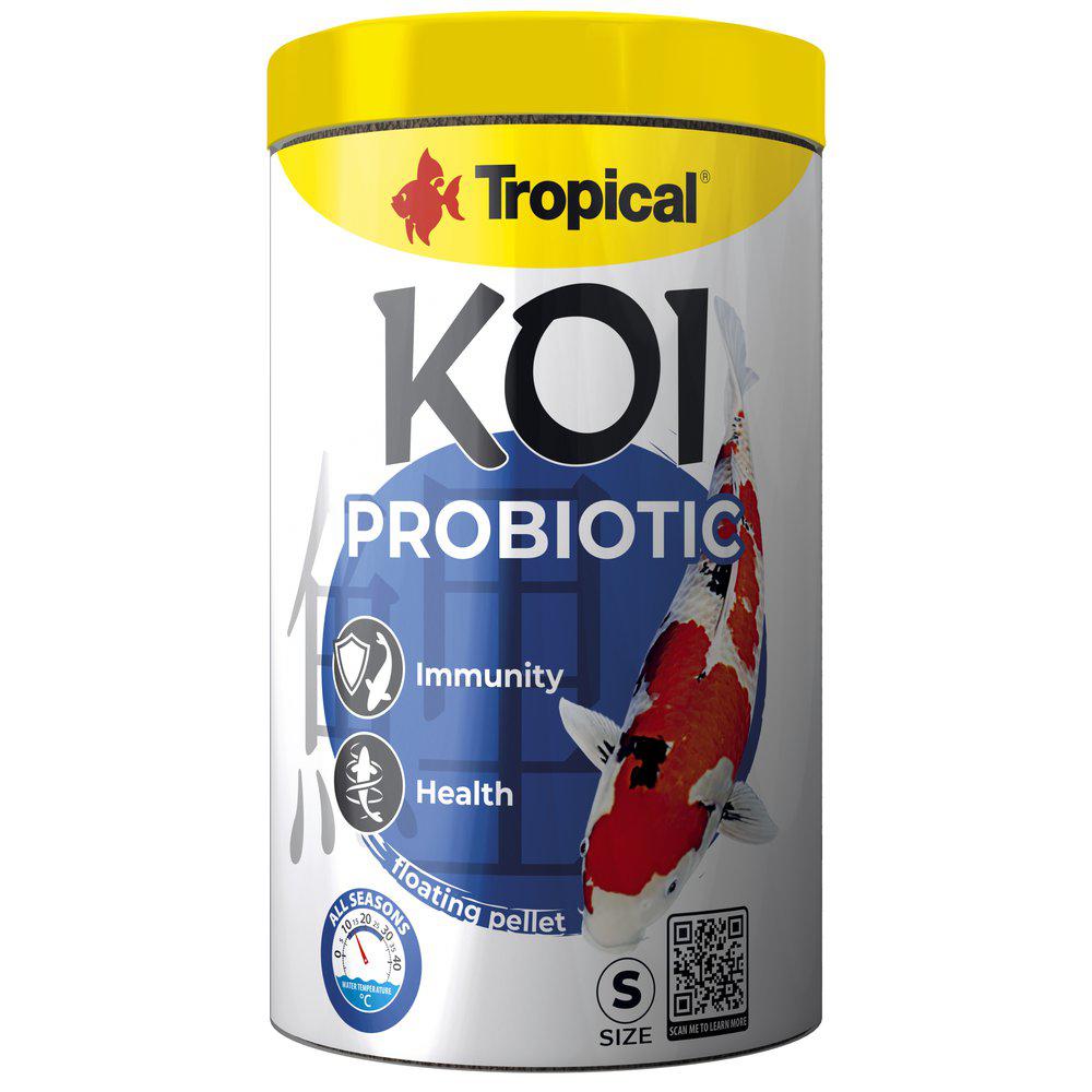 Tropical New Koi Probiotic Pellet Size S 1 liter Lösvikt