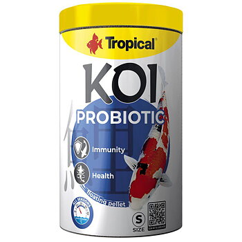 Tropical New Koi Probiotic Pellet Size S 1 liter Lösvikt