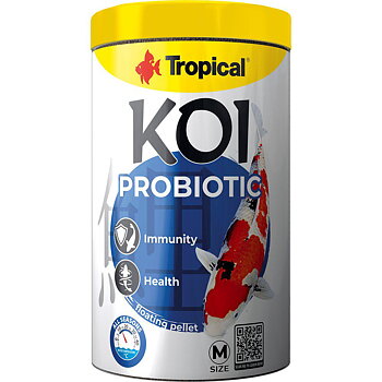 Tropical New Koi Probiotic Pellet Size M 1 liter Lösvikt