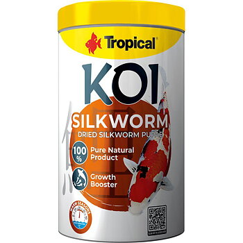 Tropical New Koi Silkworm Dried Silkworm Pupae 1 Liter Lösvikt