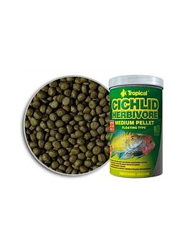 Tropical Ciklid Herbivore Medium Pellets Lösvikt