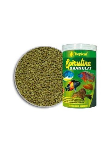 Tropical Spirulina granulat (6%) Lösvikt