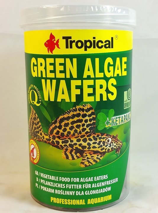 tropical green algae wafers 1000ml