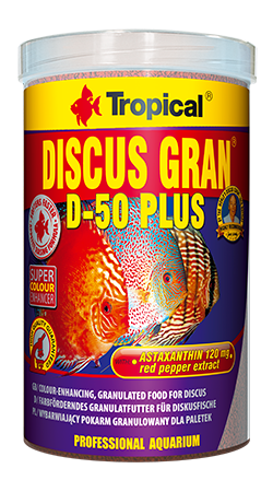 Tropical Discus gran D-50 Plus Lösvikt