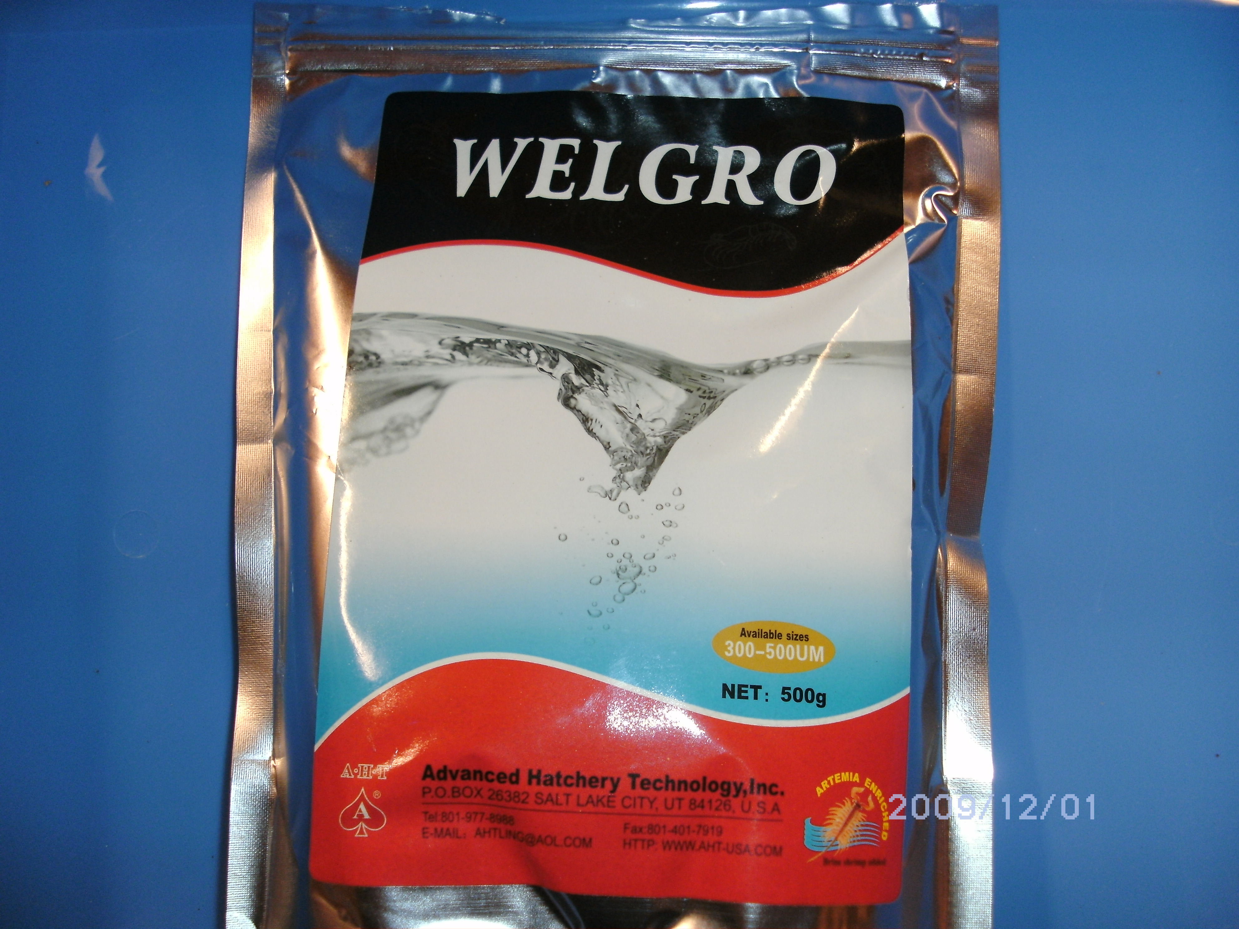 Welgro Räkfoder 300-500µm