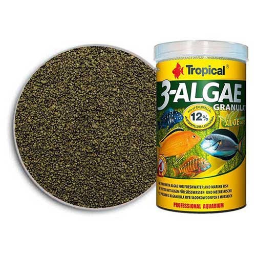 Tropical 3-Algae Granulat Lösvikt - 2