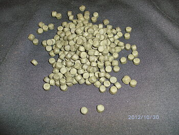 Spirulina pellets 8,0mm  Lösvikt