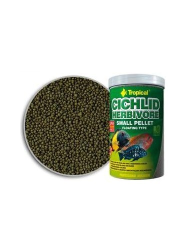 Tropical Ciklid Herbivore Small Pellets Lösvikt