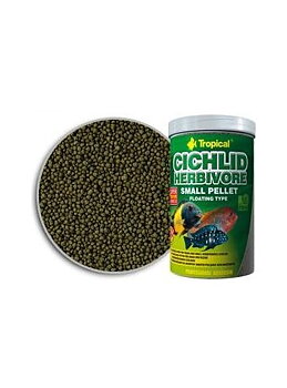 Tropical Ciklid Herbivore Small Pellets Lösvikt