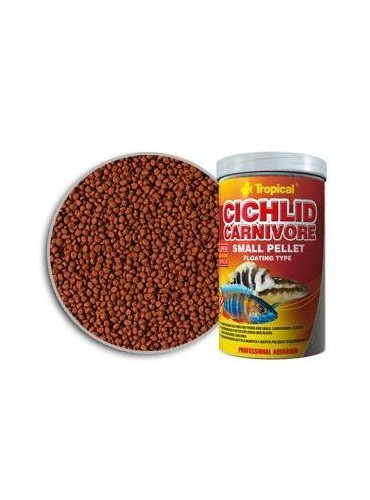 Tropical Ciklid Carnivore Small Pellets Lösvikt