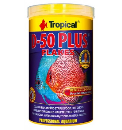 Tropical Discus D-50 Plus Flake Lösvikt