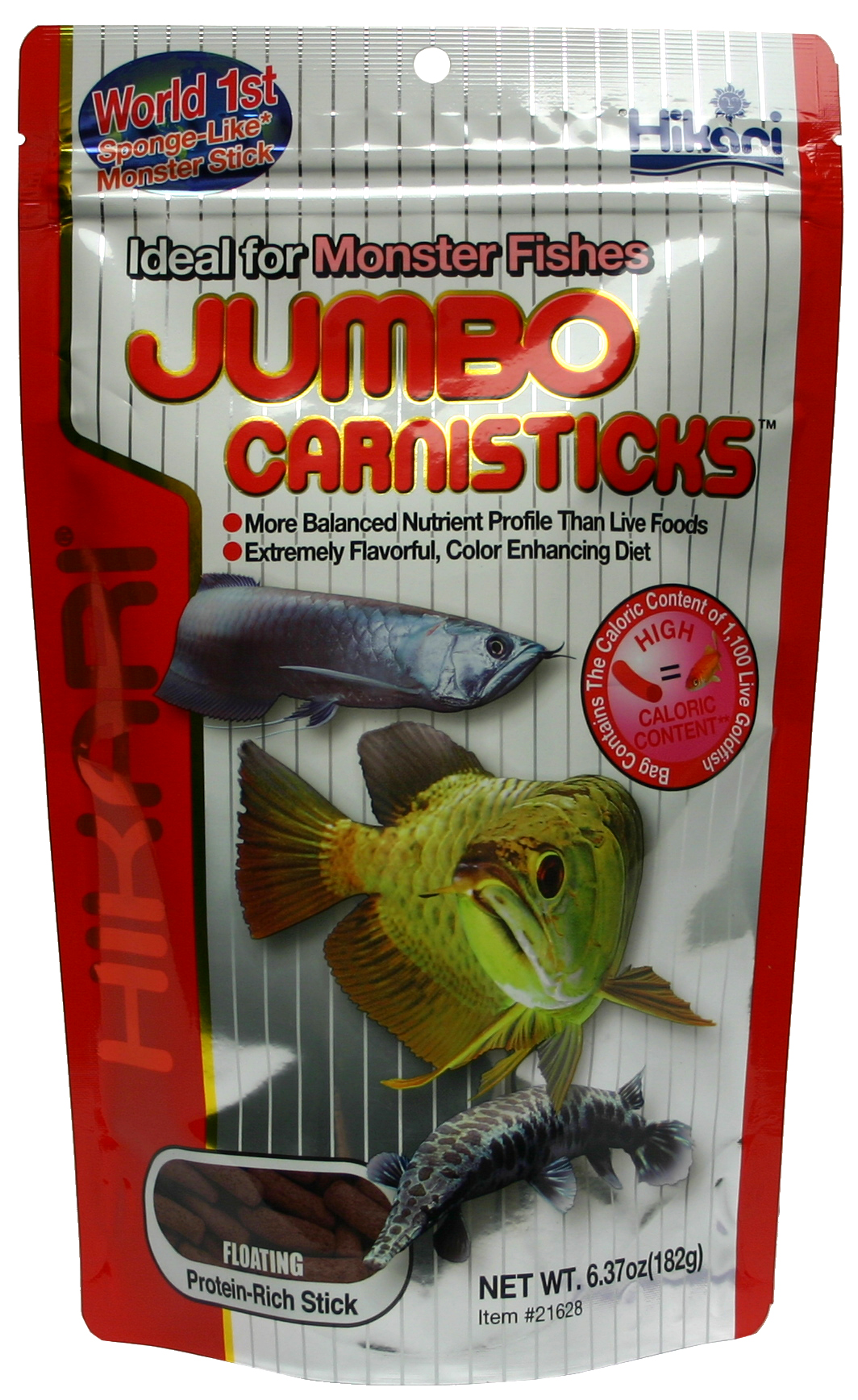 HIKARI FLYTANDE JUMBO CARNISTICKS 120g LÖSVIKT