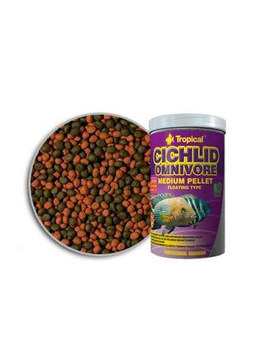 Tropical Ciklid Omnivore Medium Pellets Lösvikt