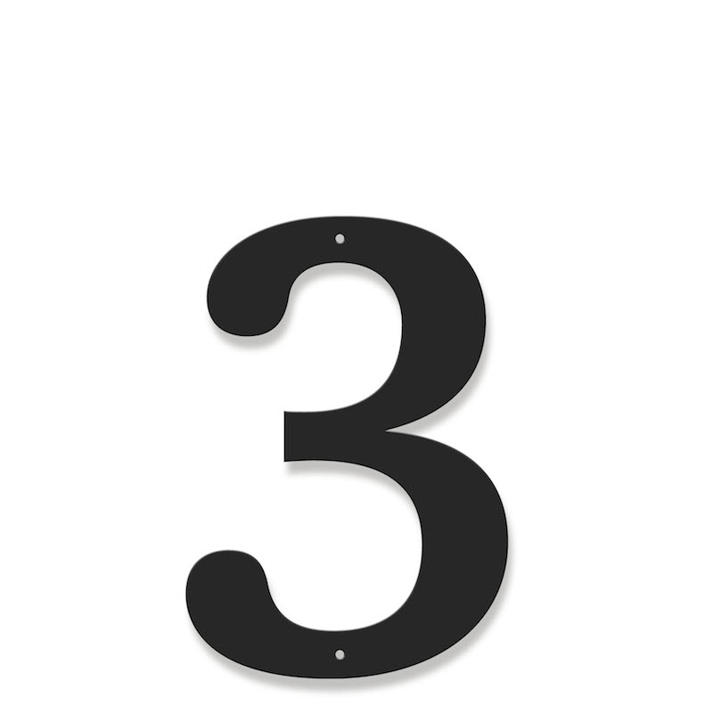 Fasadsiffra - Klassisk  - 3