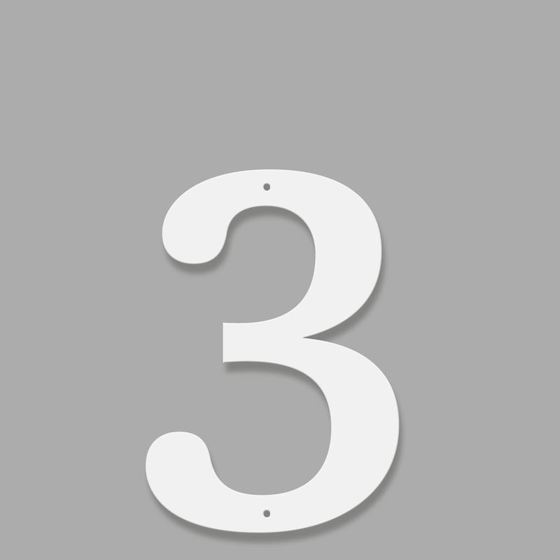 Fasadsiffra - Klassisk  - 3 - 2