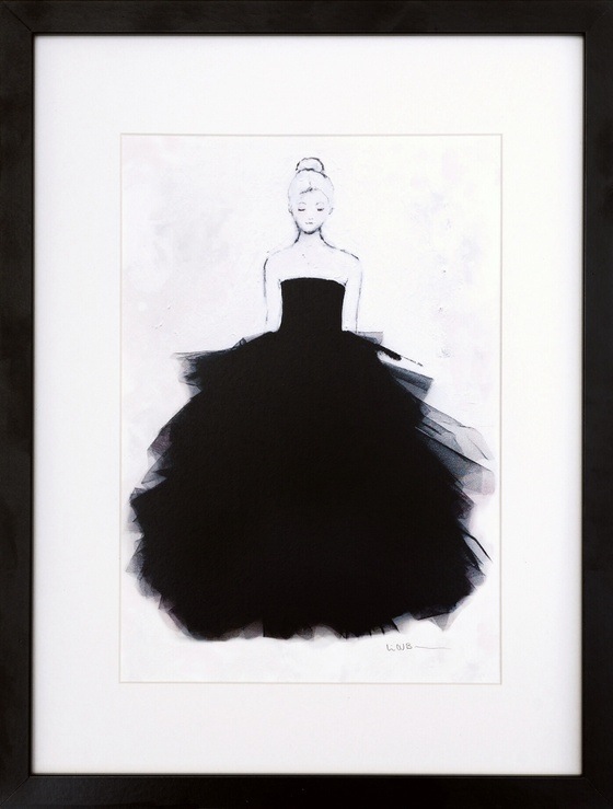 Print  Chic A4 av Lisa W Breitholtz