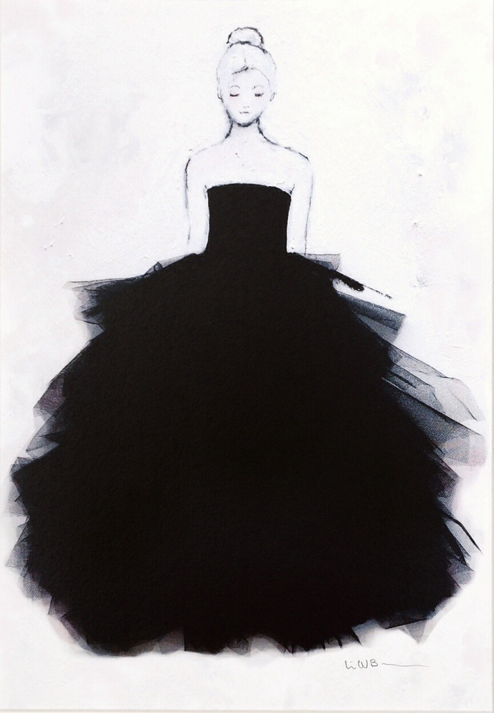 Print  Chic A4 av Lisa W Breitholtz - 2