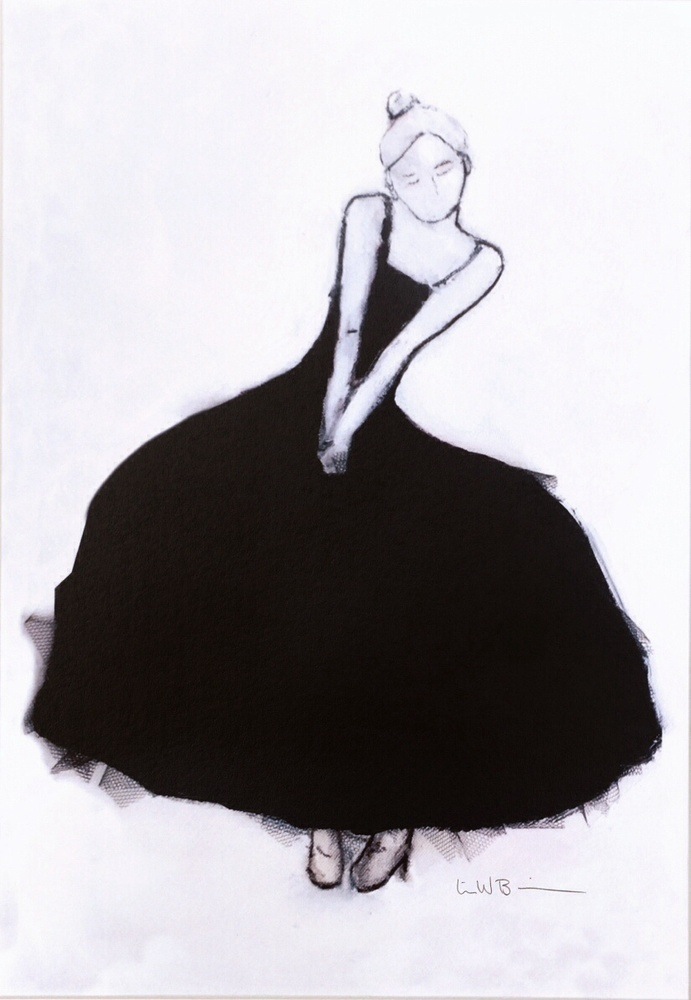 Print  Elle A4 av Lisa W Breitholtz - 2