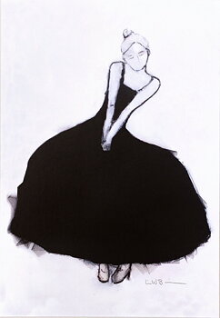 Print  Elle A4 av Lisa W Breitholtz