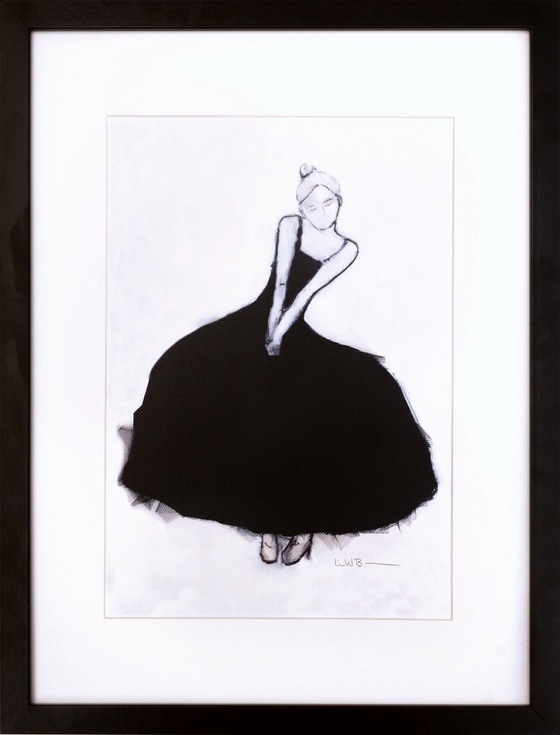 Print  Elle A4 av Lisa W Breitholtz