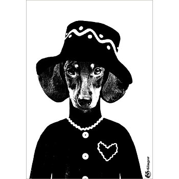 Affischen Ginger från Studio Lisa Bengtsson