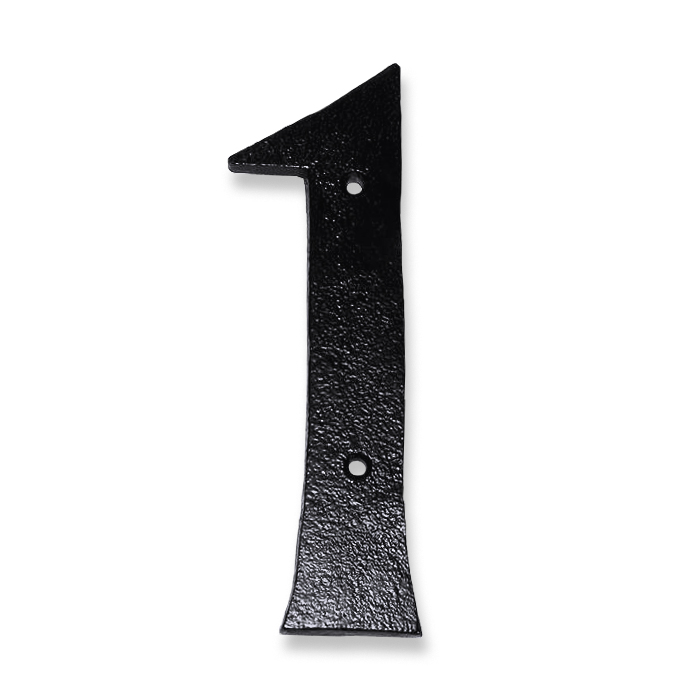 Fasadsiffra i gjutjärn - 16 cm - 1