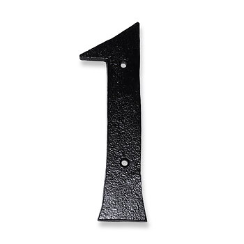 Fasadsiffra i gjutjärn - 16 cm - 1