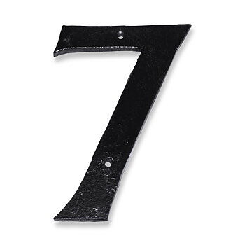 Fasadsiffra i gjutjärn - 16 cm - 7