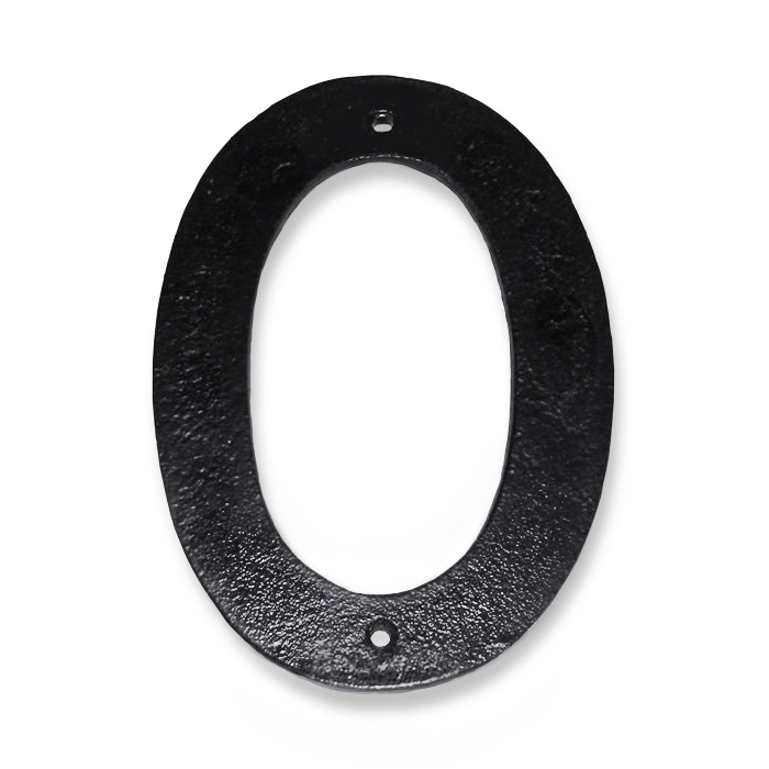 Fasadsiffra i gjutjärn - 16 cm - 0