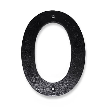 Fasadsiffra i gjutjärn - 16 cm - 0