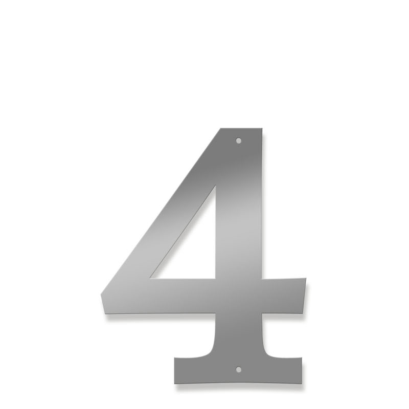 Fasadsiffra - Klassisk  - 4 - 3