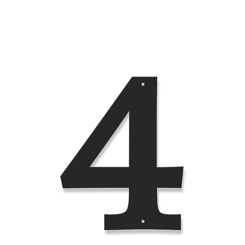 Fasadsiffra - Klassisk  - 4