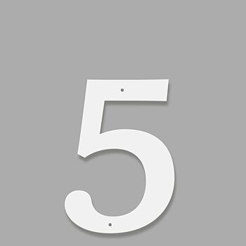 Fasadsiffra - Klassisk  - 5