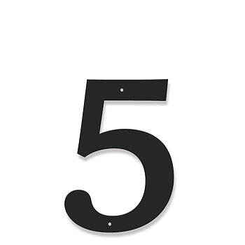 Fasadsiffra - Klassisk  - 5