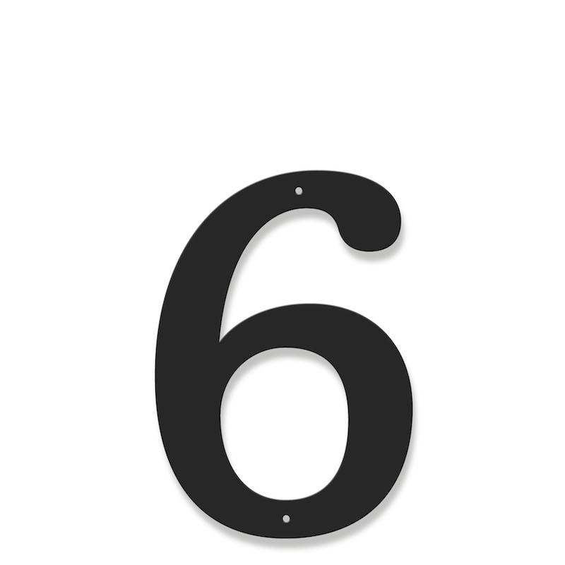 Fasadsiffra - Klassisk  - 6