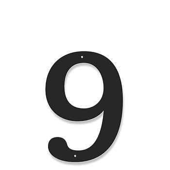 Fasadsiffra - Klassisk  - 9