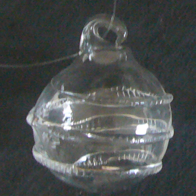Små julgranskulor i glas (6 st) - 4