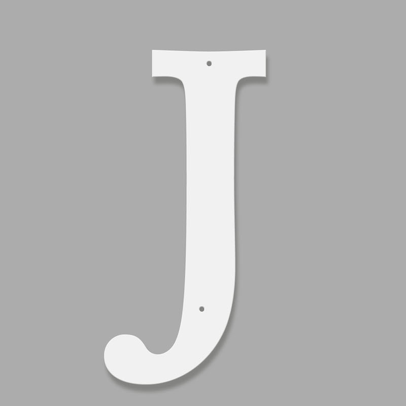Fasadbokstav - Klassisk - J - versal - 2