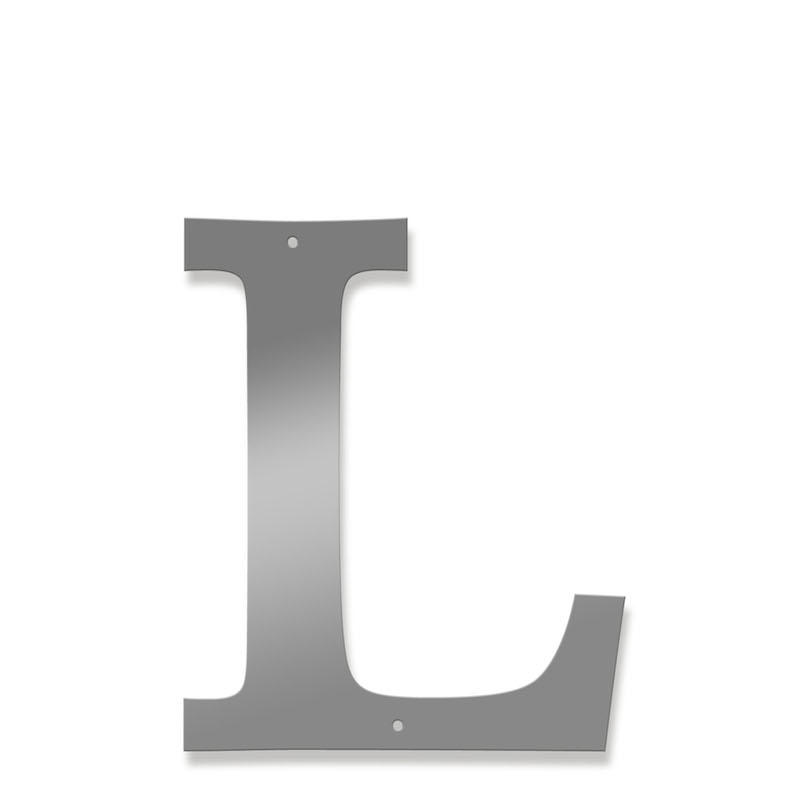 Fasadbokstav - Klassisk - L - versal - 3