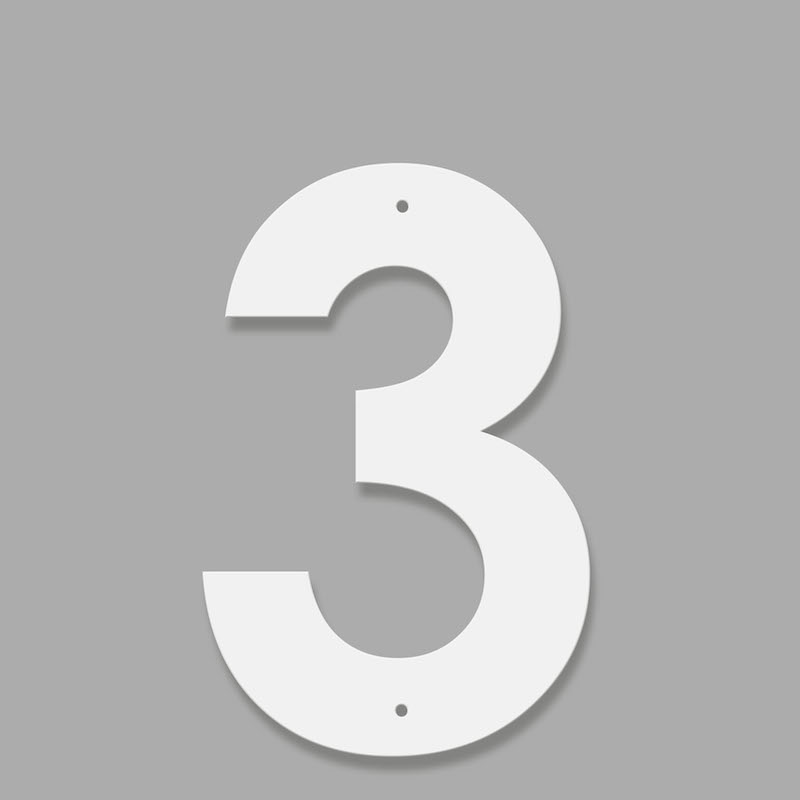 Fasadsiffra - Modern  - 3 - 2