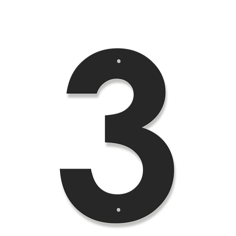 Fasadsiffra - Modern  - 3