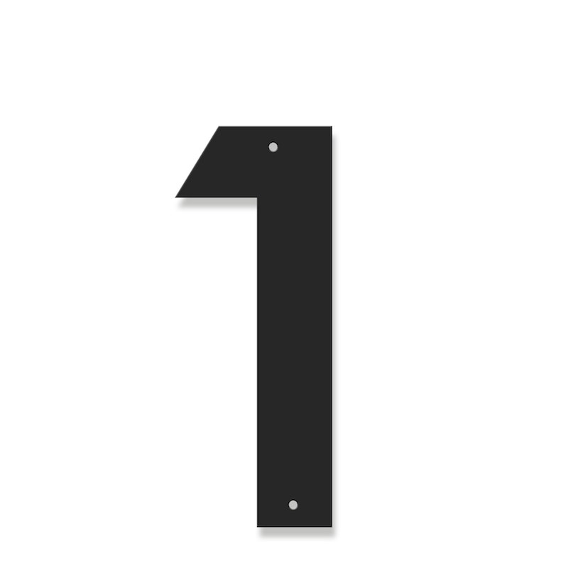 Fasadsiffra - Modern  - 1