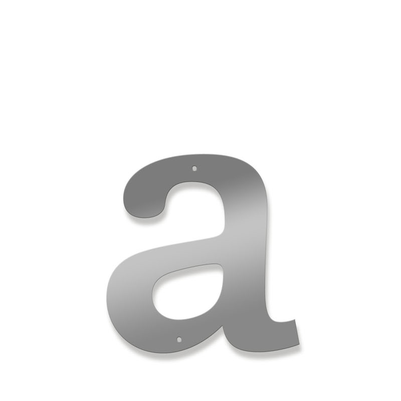 Fasadbokstav - Klassisk - a - gemen - 3