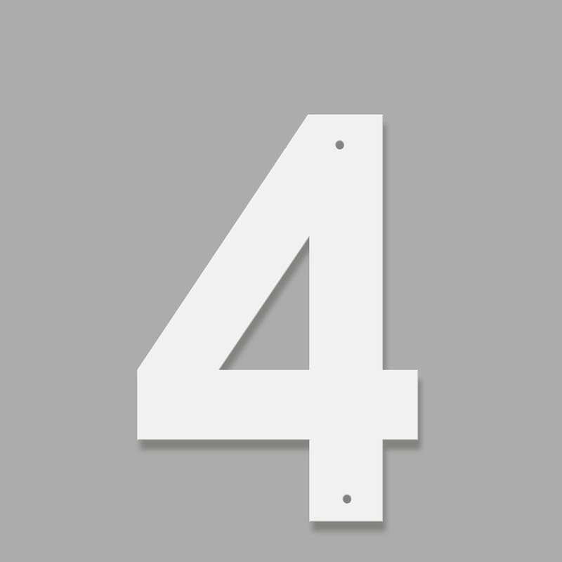 Fasadsiffra - Modern - 4 - 2