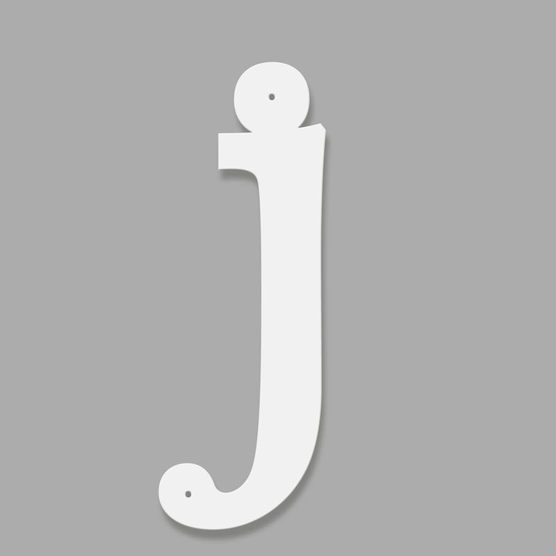 Fasadbokstav - Klassisk - j - gemen - 2