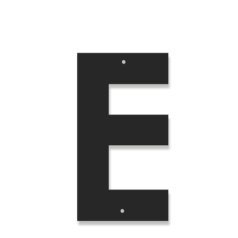 Fasadbokstav - Modern - E - versal